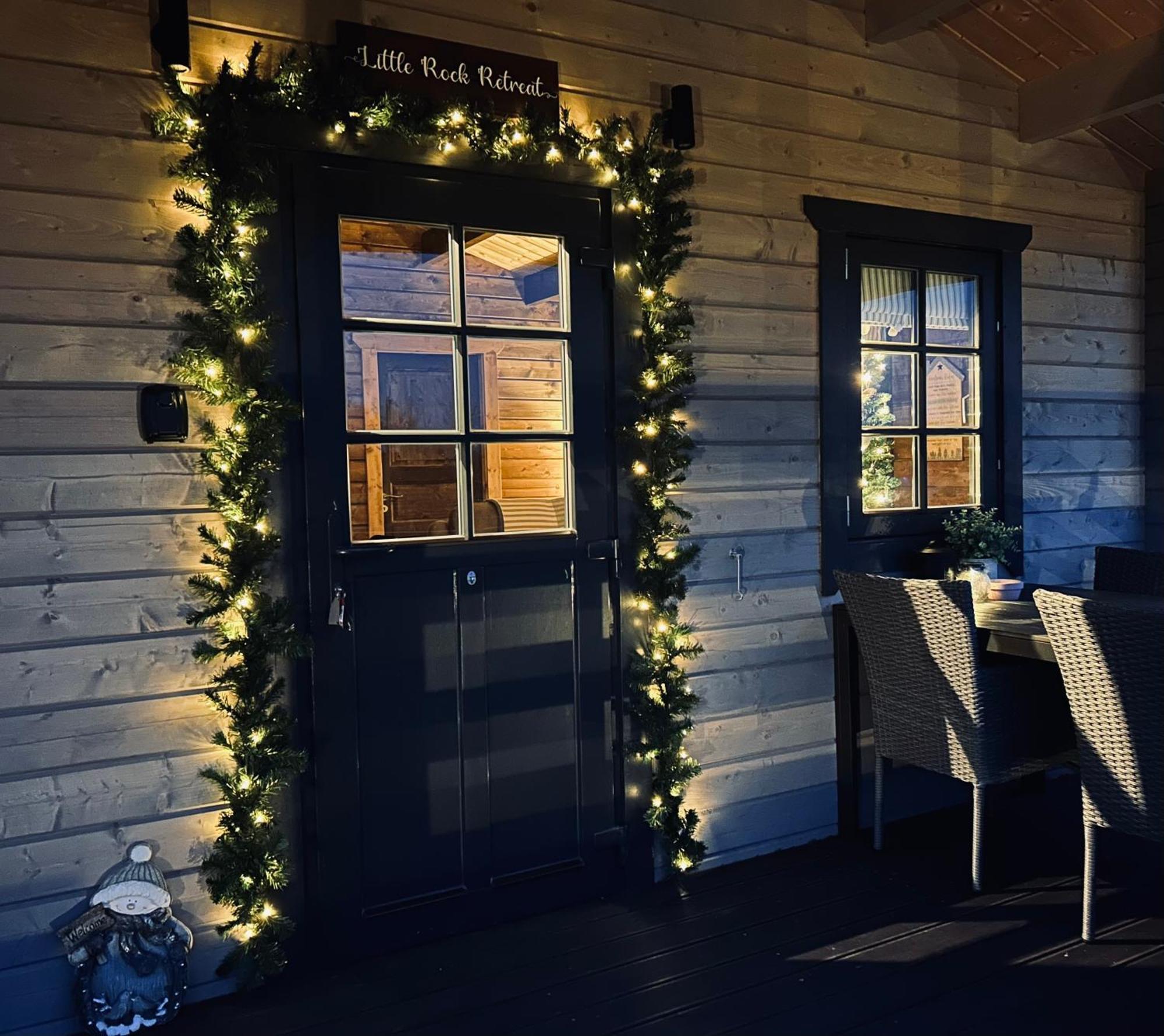 Little Rock Retreat Log Cabin With Hot Tub Castletown Gheoghegan المظهر الخارجي الصورة